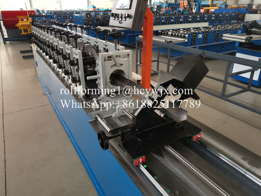 Non Stop Cutting U Section Stud Forming Machine For 0.3mm Thickness