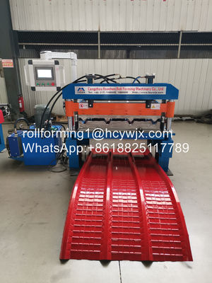 Dropping Water Arching 380v Roof Sheet Crimping Machine