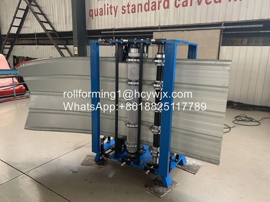 Ppgi Gi 6m/Min Roof Sheet Crimping Machine Plc Manual Bending