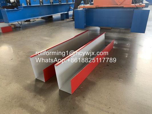 Canoa Pachuca Rain 20 Rows 0.6mm Gutter Forming Machine