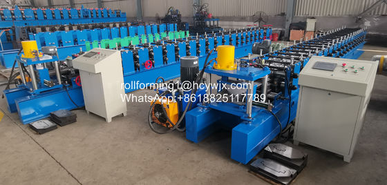 15KW China Driving PLC Control Door Frame Roll Forming Machine