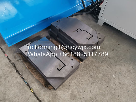 15KW China Driving PLC Control Door Frame Roll Forming Machine