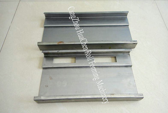 Galvanized Steel Door Frame Roll Forming Machine 1.2mm With Punch Lock Holes