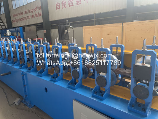 Metal Steel 1.5mm Slide Rail Roll Forming Machine Plc
