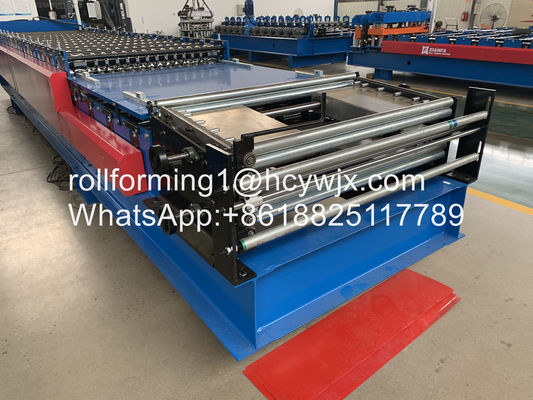 Corrugated 380v 15m/Min Double Layer Roll Forming Machine