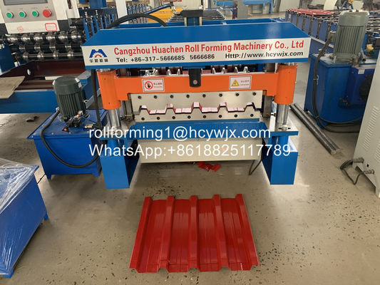 IBR 686 Long Span Q235 Roofing Sheet Roll Forming Machine