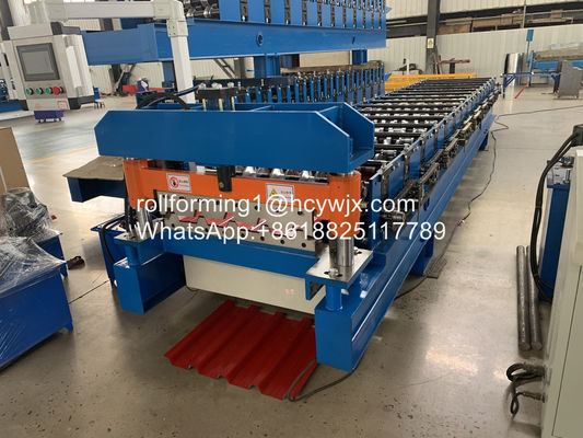 IBR 686 Long Span Q235 Roofing Sheet Roll Forming Machine