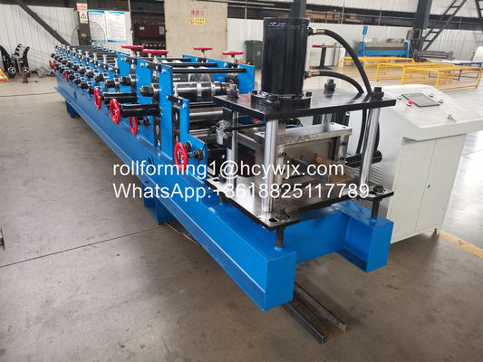 C Purlin Roll Forming Machine With PLC Frequency Control System the Philippines