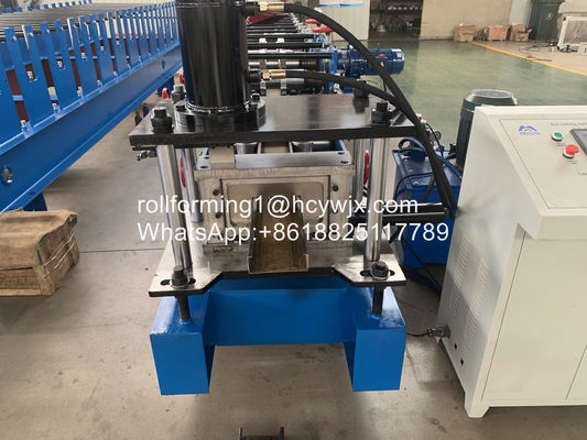 C Purlin Roll Forming Machine With PLC Frequency Control System the Philippines