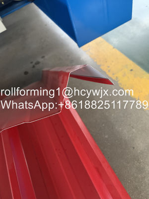 18 Rows Metal Roof Roll Forming Machine Cr12 1.00mm Precision