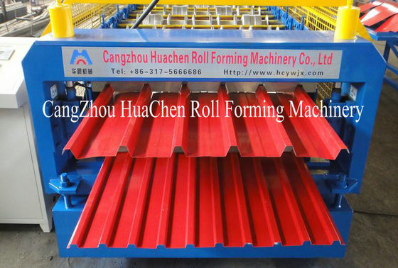 Safe Cover Double Layer Roll Forming Machine for Roofing