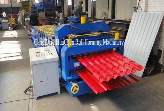 Hydraulic Cutting Metal Roll Forming Machine Double Layer For Roof