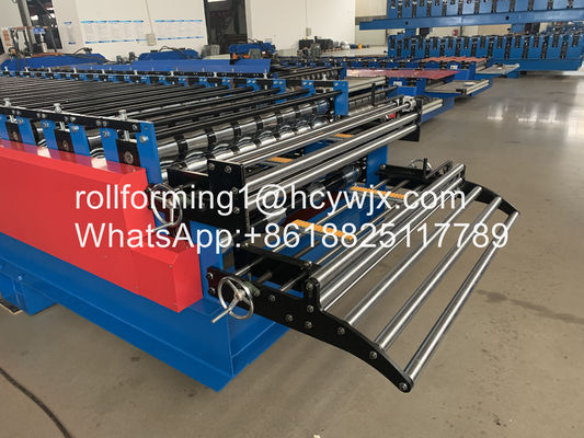Ibr And Long Span Double Layer Roll Forming Machine For Steel Plate