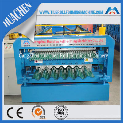 Wall Cladding With Miniature Corrugations Roll Forming Machine