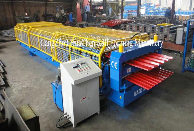 safe cover double layer roll forming machine for hydraulic