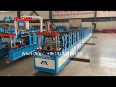Gutter roll forming machine