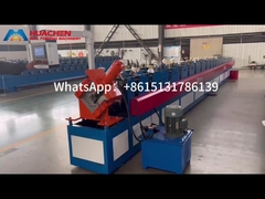 Gutter roll forming machine