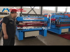corrugated tile panle roll forming machine for ppgi roof roll forming machine