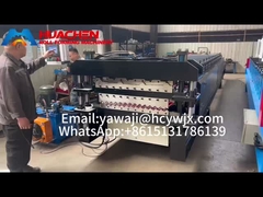 American black double-layer trapezoidal roll forming machine